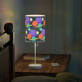 Mid - Century Retro Table Lamp — Spaced Out Geometric Shade (US/CA Plug) - POPvault