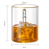 Middle Finger 12.5 Oz. Whiskey Glass Single - POPvault