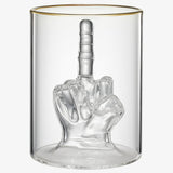 Middle Finger 12.5 Oz. Whiskey Glass Single - POPvault