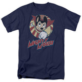 Mighty Mouse the One the Only Mens T Shirt Navy Blue Officially Licensed - POPvault