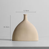 Modern Minimalist Ceramic Vase Flower Ornaments - POPvault