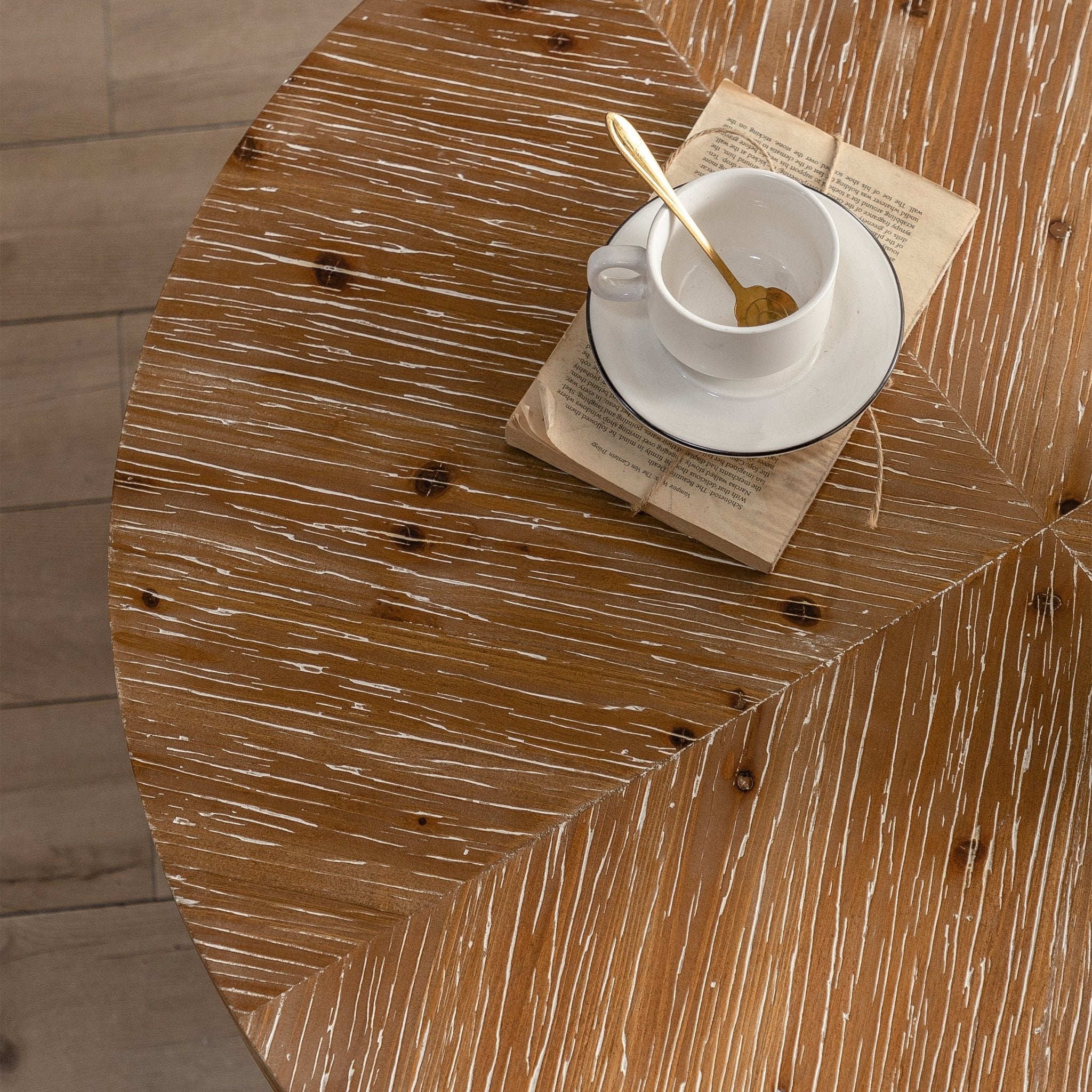 Modern Retro Splicing Round Coffee Table - POPvault