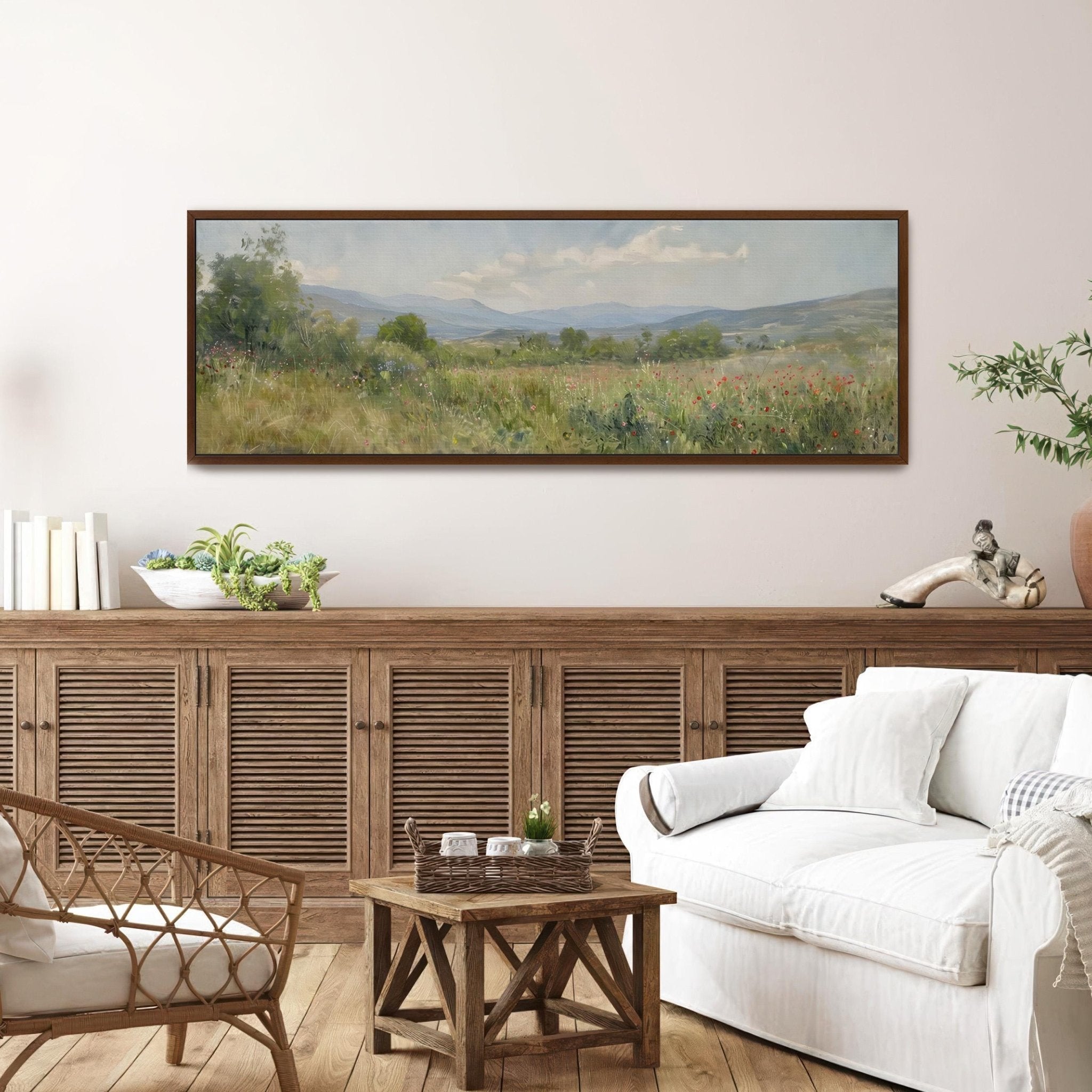Mountain Meadow Canvas Wall Art - POPvault