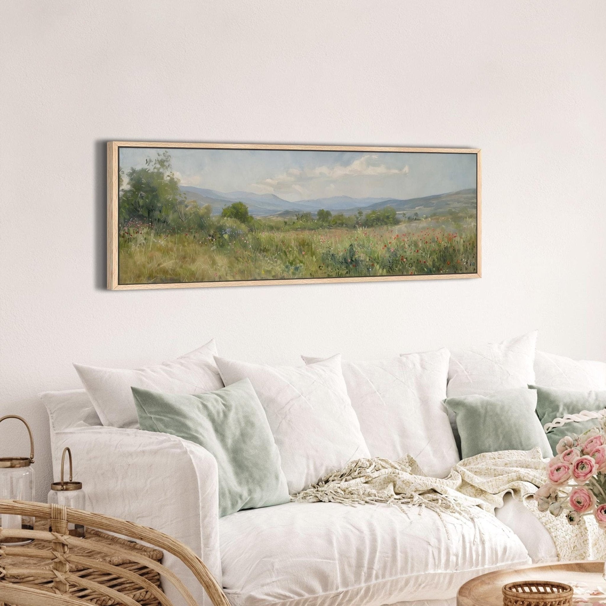 Mountain Meadow Canvas Wall Art - POPvault