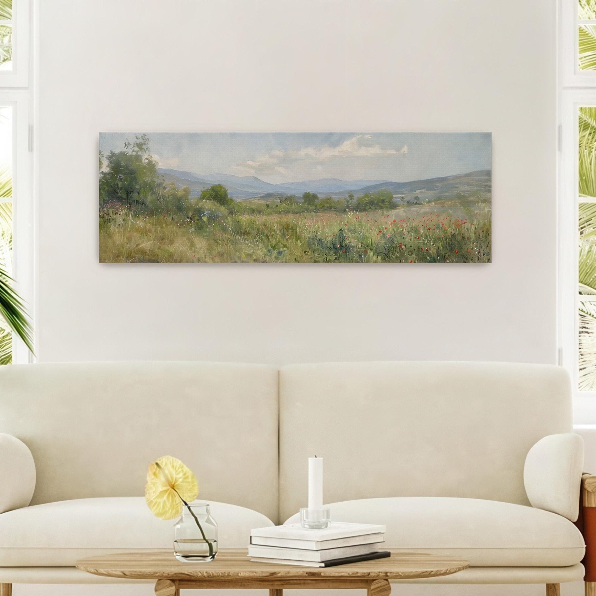 Mountain Meadow Canvas Wall Art - POPvault
