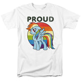 My Little Pony Tv Proud Mens T Shirt White Officially Licensed - POPvault