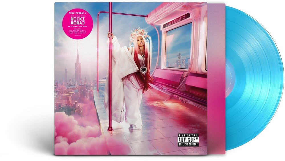 Nicki Minaj - Pink Friday 2 [Electric Blue LP] Vinyl Record - POPvault