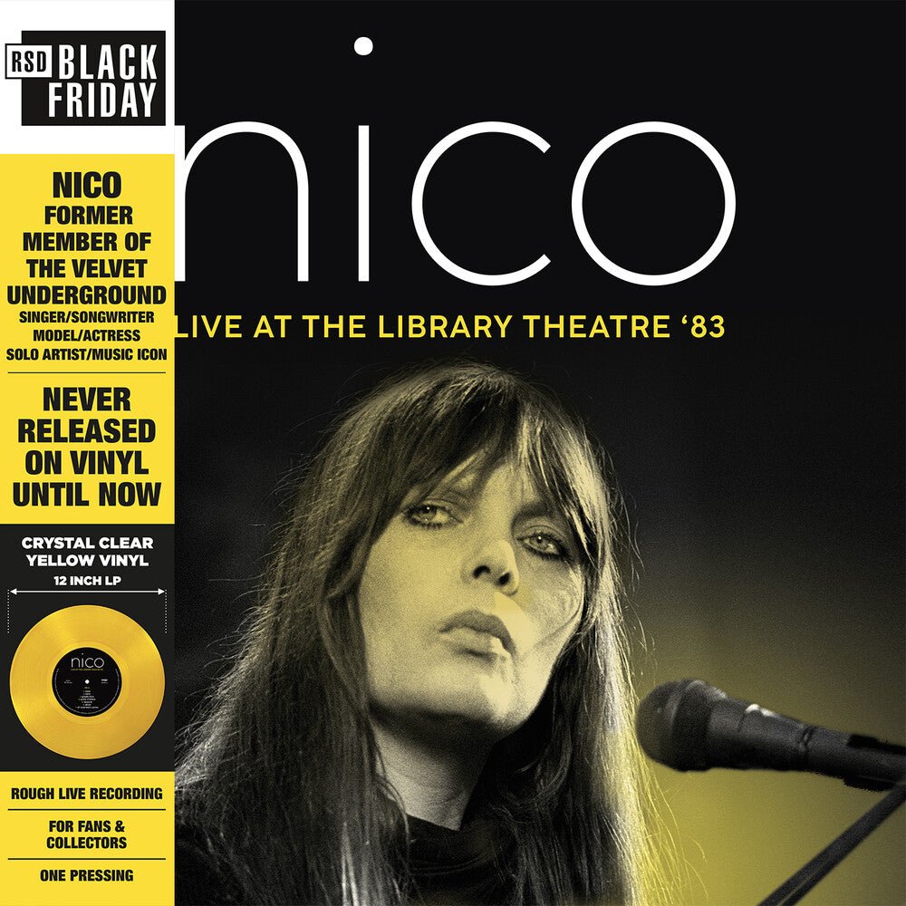 Nico - Live At The Librairy Theatre '83 [RSD Black Friday 2022] Vinyl Record - POPvault