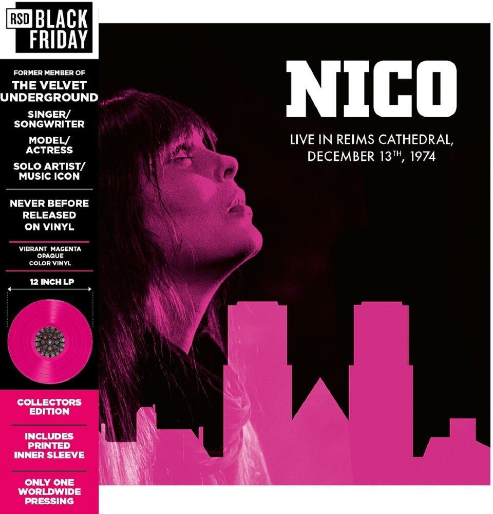 Nico - Live In Reims Cathedral 1974 [RSD Black Friday 2025] Vinyl Record - POPvault