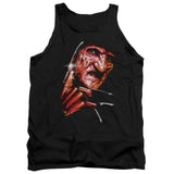 Nightmare On Elm Street Freddys Face Mens Tank Top Shirt Black Officially Licensed - POPvault