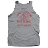 Nightmare On Elm Street Springwood High Mens Tank Top Shirt Athletic Heather Officially Licensed - POPvault