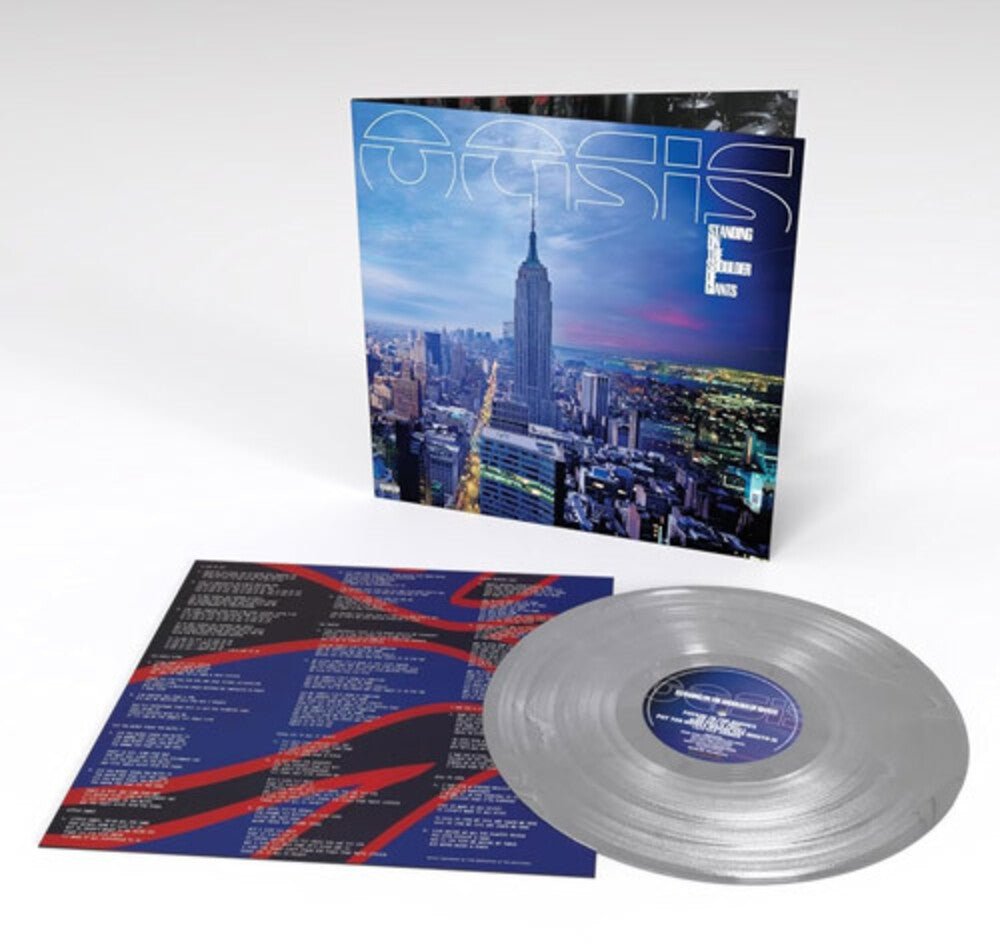 Oasis - Standing On The Shoulder Of Giants [Silver 25th Anniversary Coloured Vinyl] Vinyl Record - POPvault