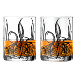 Octopus Tentacle 9 Oz. Whiskey Glasses (Set Of 2) - POPvault