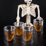 Old Fashioned Skull Glasses 8.5oz - POPvault