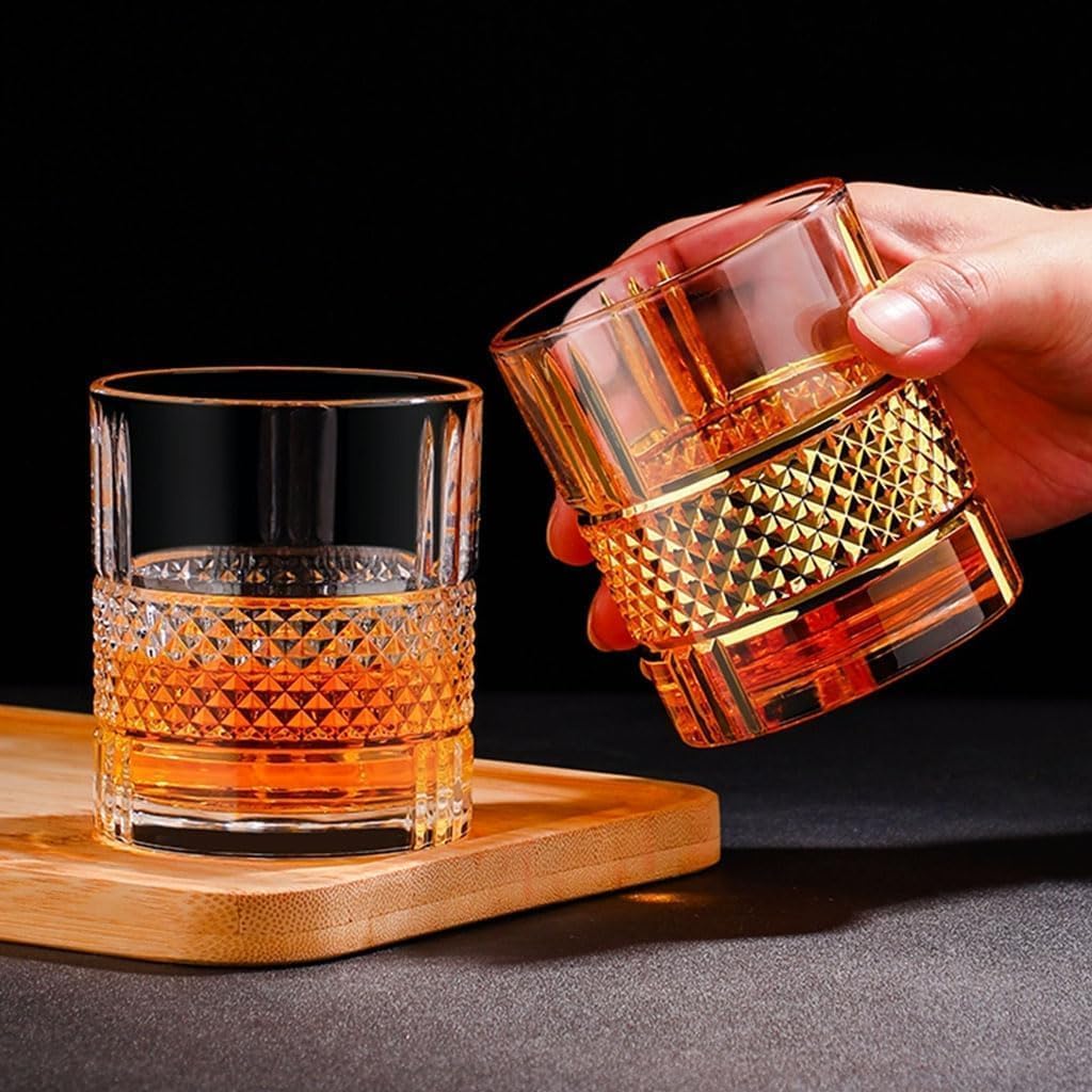 Old Fashioned Vintage Whiskey Glass - 10oz - POPvault