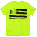 Old Glory - Safety Yellow Hi - Vis T-Shirt - POPvault