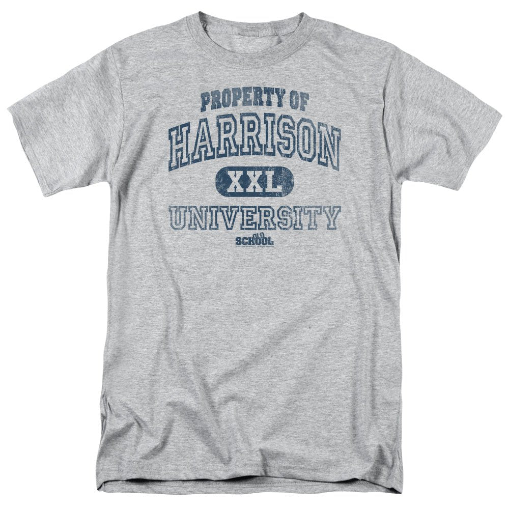 Old School Property Of Harrison Mens T Shirt Athletic Heather Officially Licensed - POPvault