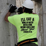 Opinion Of Me - Safety Hi - Vis T-Shirt - POPvault