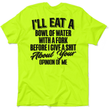 Opinion Of Me - Safety Hi - Vis T-Shirt - POPvault
