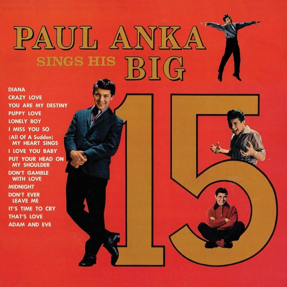 Paul Anka - Paul Anka Sings His Big 15 [LP] Vinyl Record - POPvault