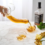 Phallus 950 ml Whiskey Decanter Bottle With Two Ball Whiskey Glasses - POPvault