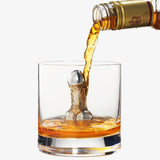Phallus Whiskey Stainless Steel Chiller With Suction Cup Bottom - POPvault