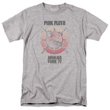 Pink Floyd Animals Tour 77 Mens T Shirt Athletic Heather - POPvault