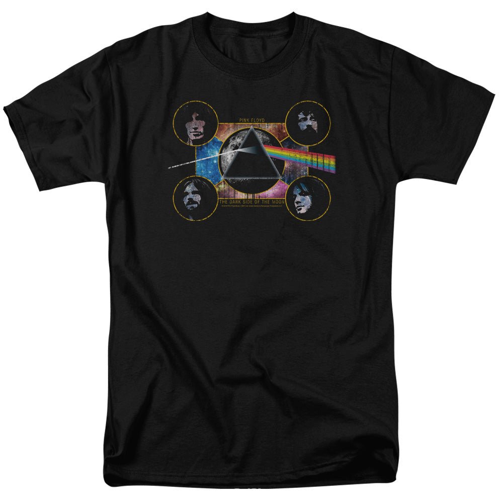 Pink Floyd Dark Side Heads Mens T Shirt Black - POPvault