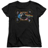 Pink Floyd Dark Side Heads Womens T Shirt Black - POPvault