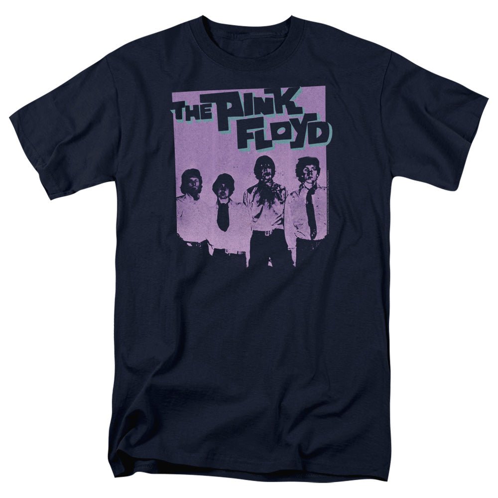 Pink Floyd Paint Box Mens T Shirt Navy Blue - POPvault