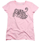 Pink Floyd Pink Logo Womens T Shirt Pink - POPvault