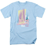 Pink Panther Tres Pink Mens T Shirt Light Blue Officially Licensed - POPvault