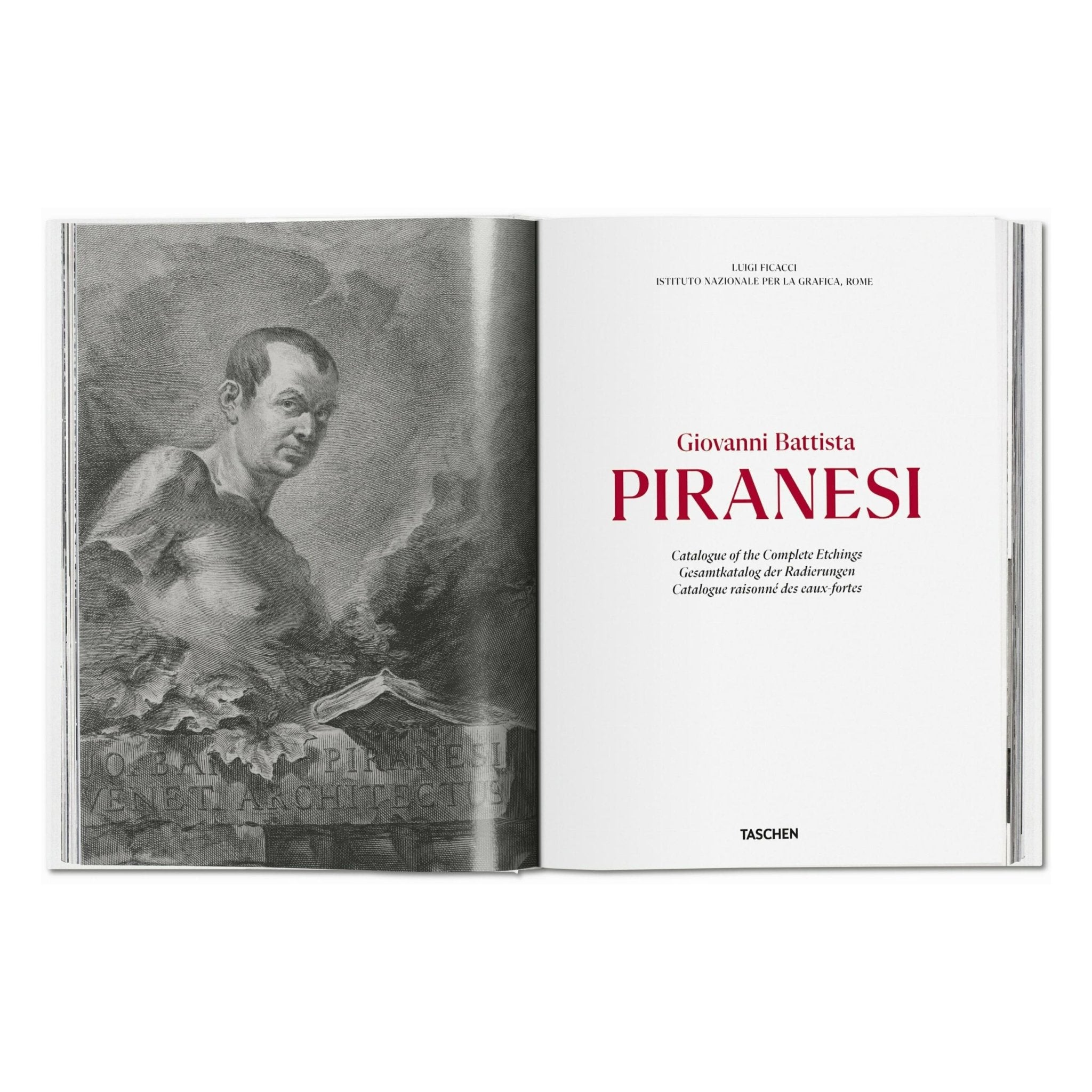 Piranesi. The Complete Etchings (German, French, English)-POPvault
