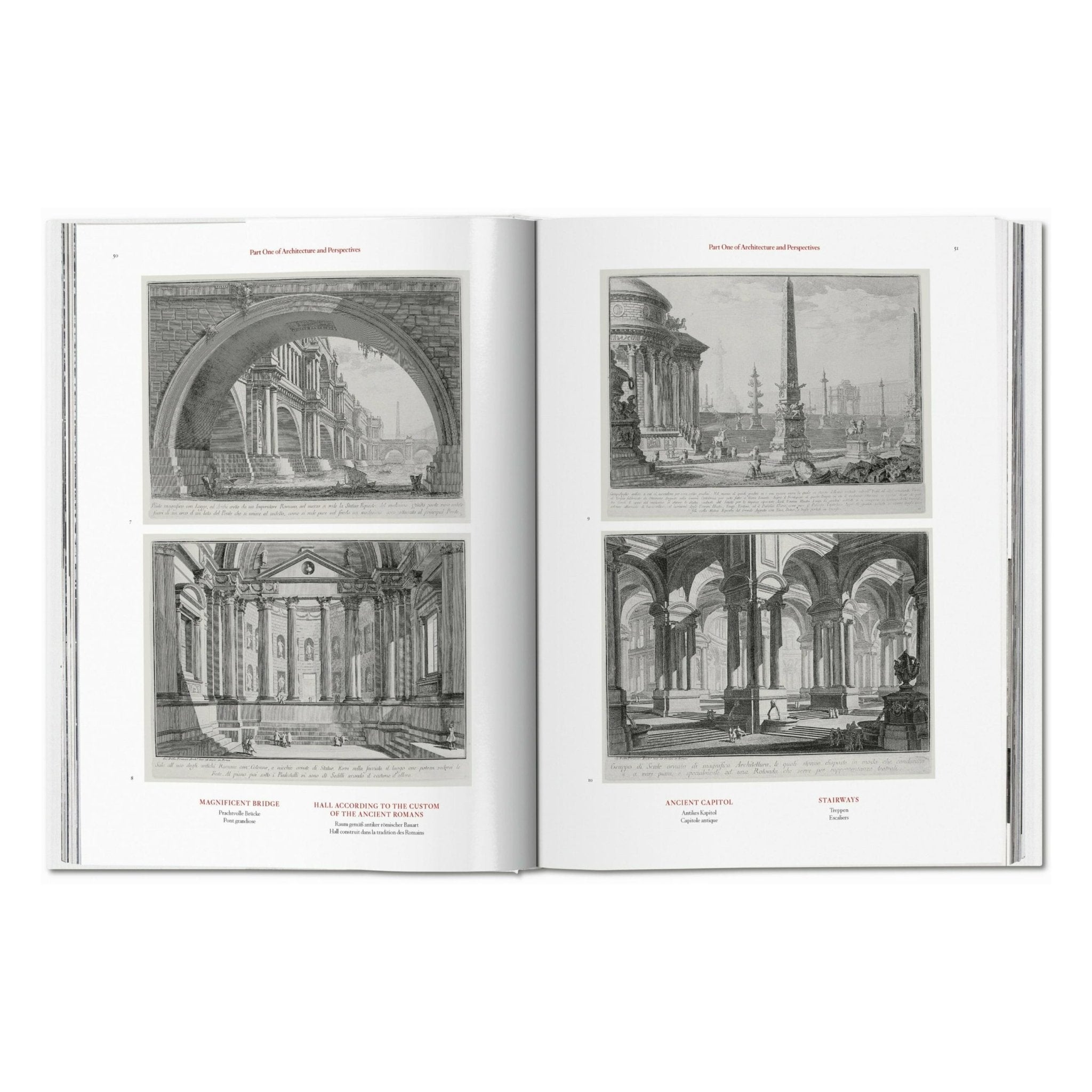 Piranesi. The Complete Etchings (German, French, English)-POPvault