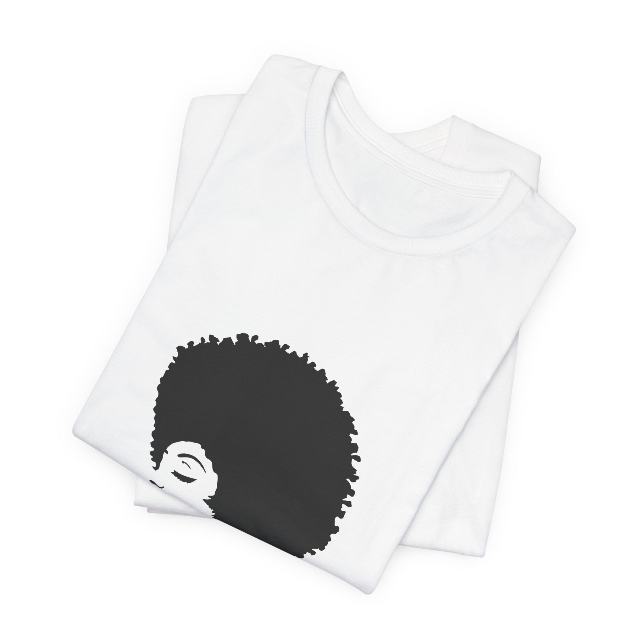 POP Culture Classics 70's Afro Unisex Jersey Short Sleeve T-Shirt - POPvault