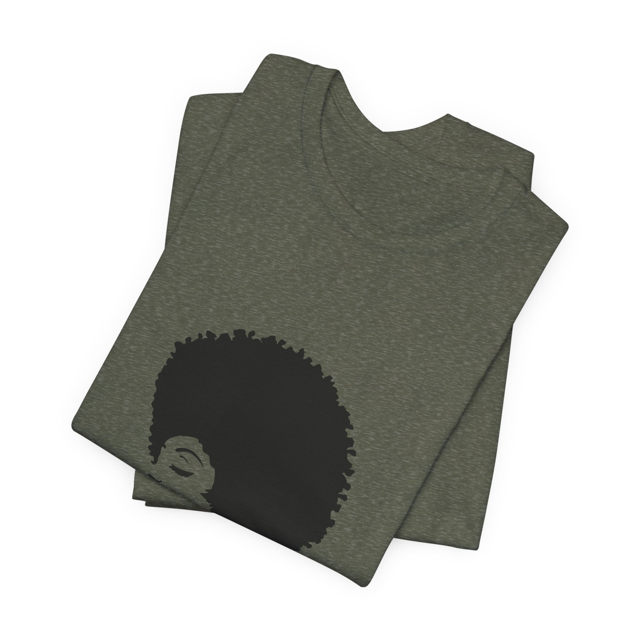 POP Culture Classics 70's Afro Unisex Jersey Short Sleeve T-Shirt - POPvault