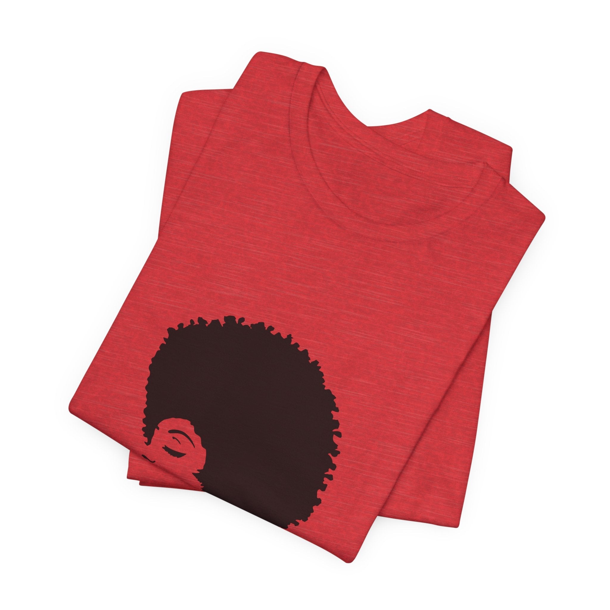 POP Culture Classics 70's Afro Unisex Jersey Short Sleeve T-Shirt - POPvault