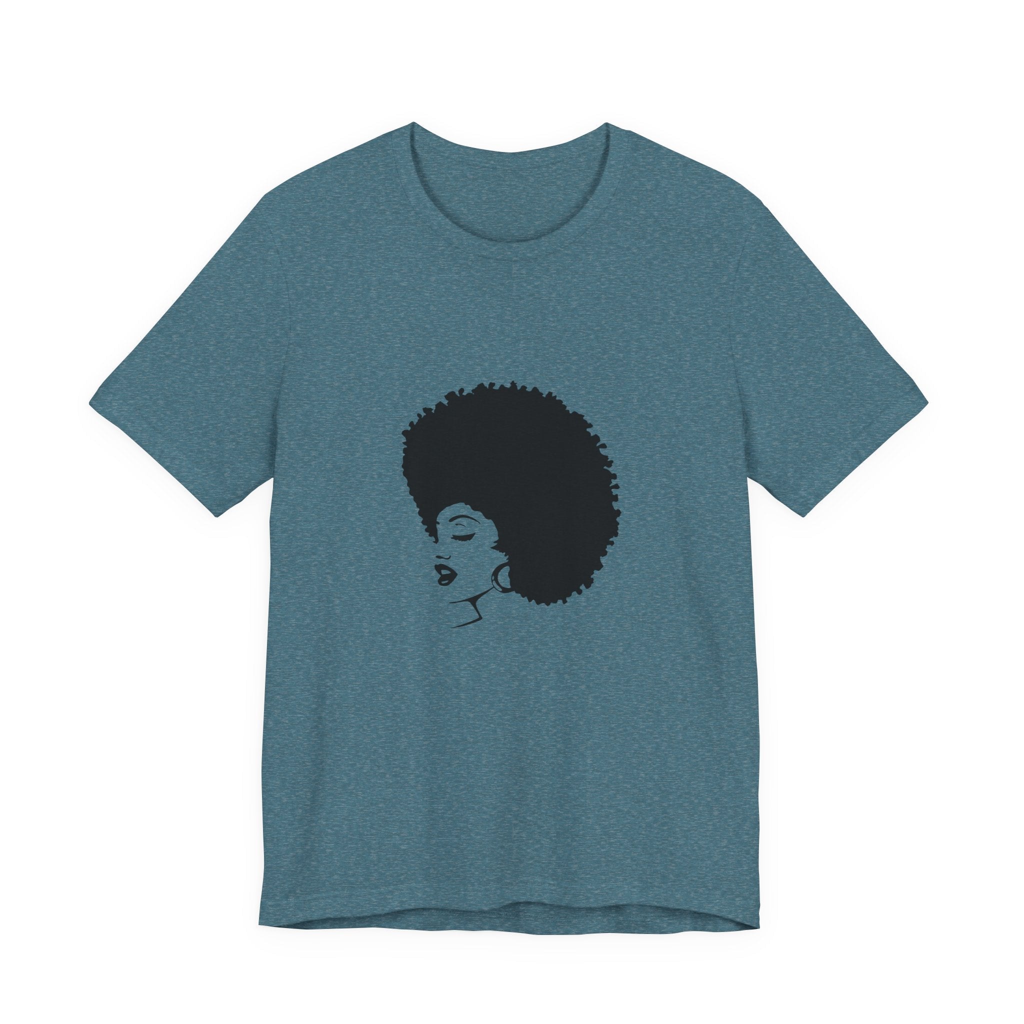 POP Culture Classics 70's Afro Unisex Jersey Short Sleeve T-Shirt - POPvault