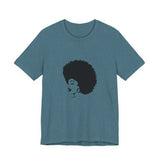 POP Culture Classics 70's Afro Unisex Jersey Short Sleeve T-Shirt - POPvault