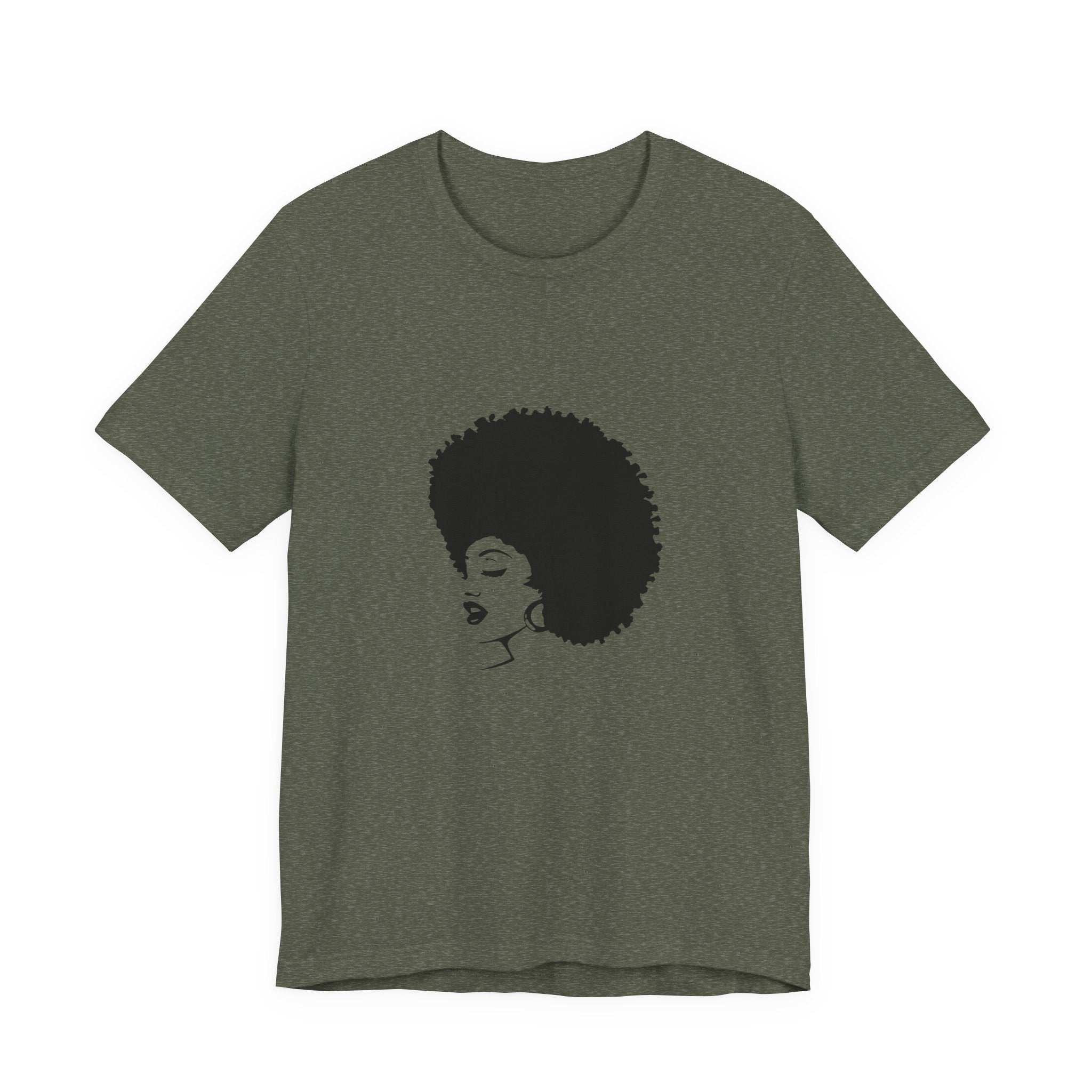 POP Culture Classics 70's Afro Unisex Jersey Short Sleeve T-Shirt - POPvault