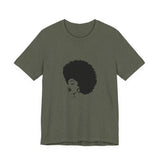 POP Culture Classics 70's Afro Unisex Jersey Short Sleeve T-Shirt - POPvault