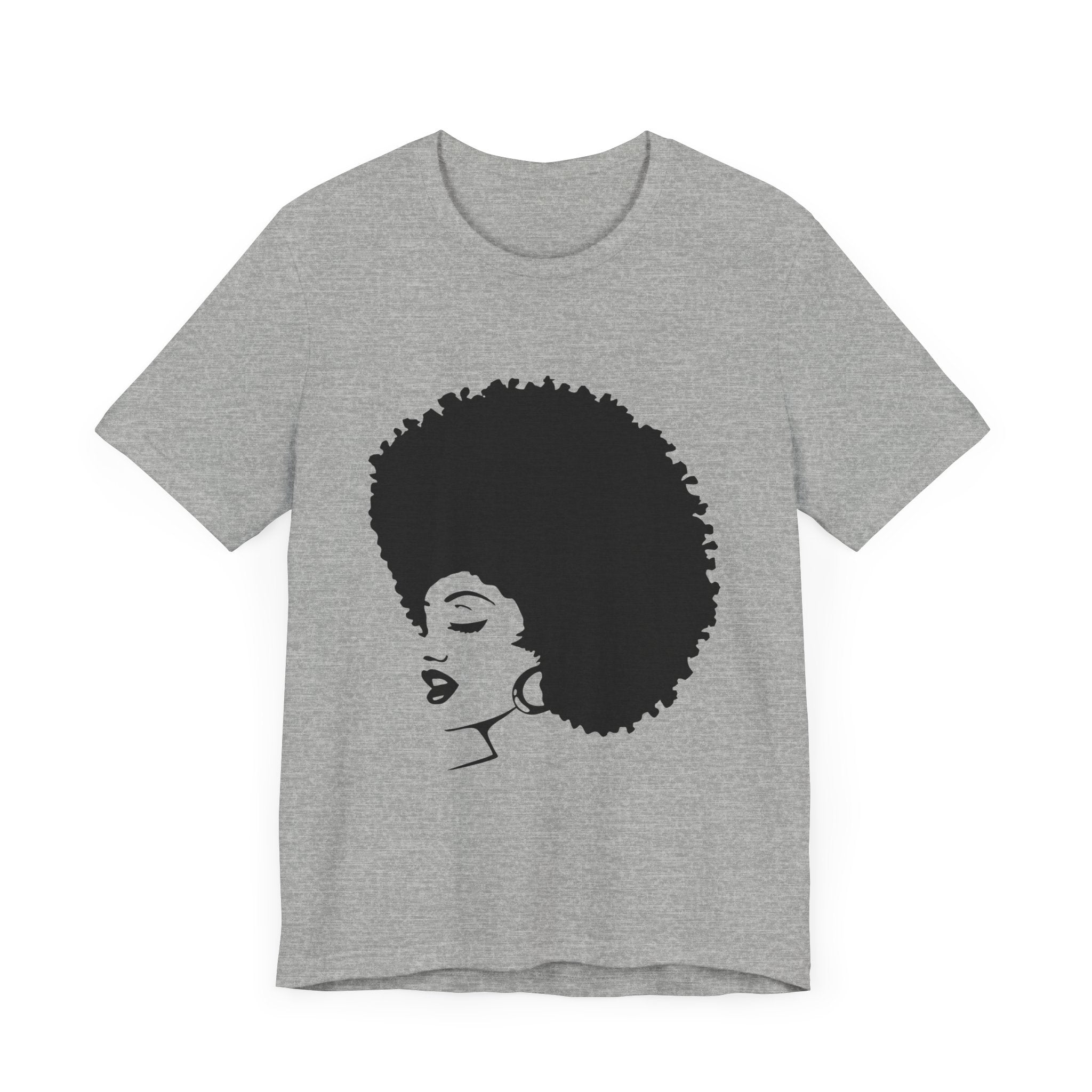 POP Culture Classics 70's Afro Unisex Jersey Short Sleeve T-Shirt - POPvault