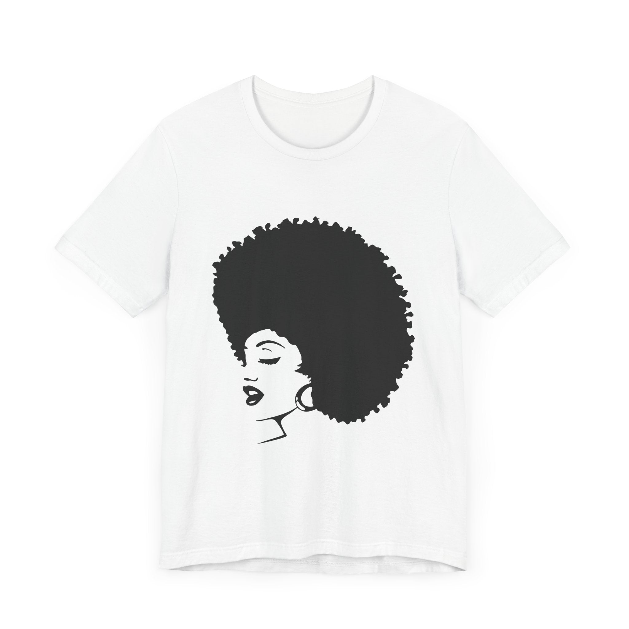 POP Culture Classics 70's Afro Unisex Jersey Short Sleeve T-Shirt - POPvault