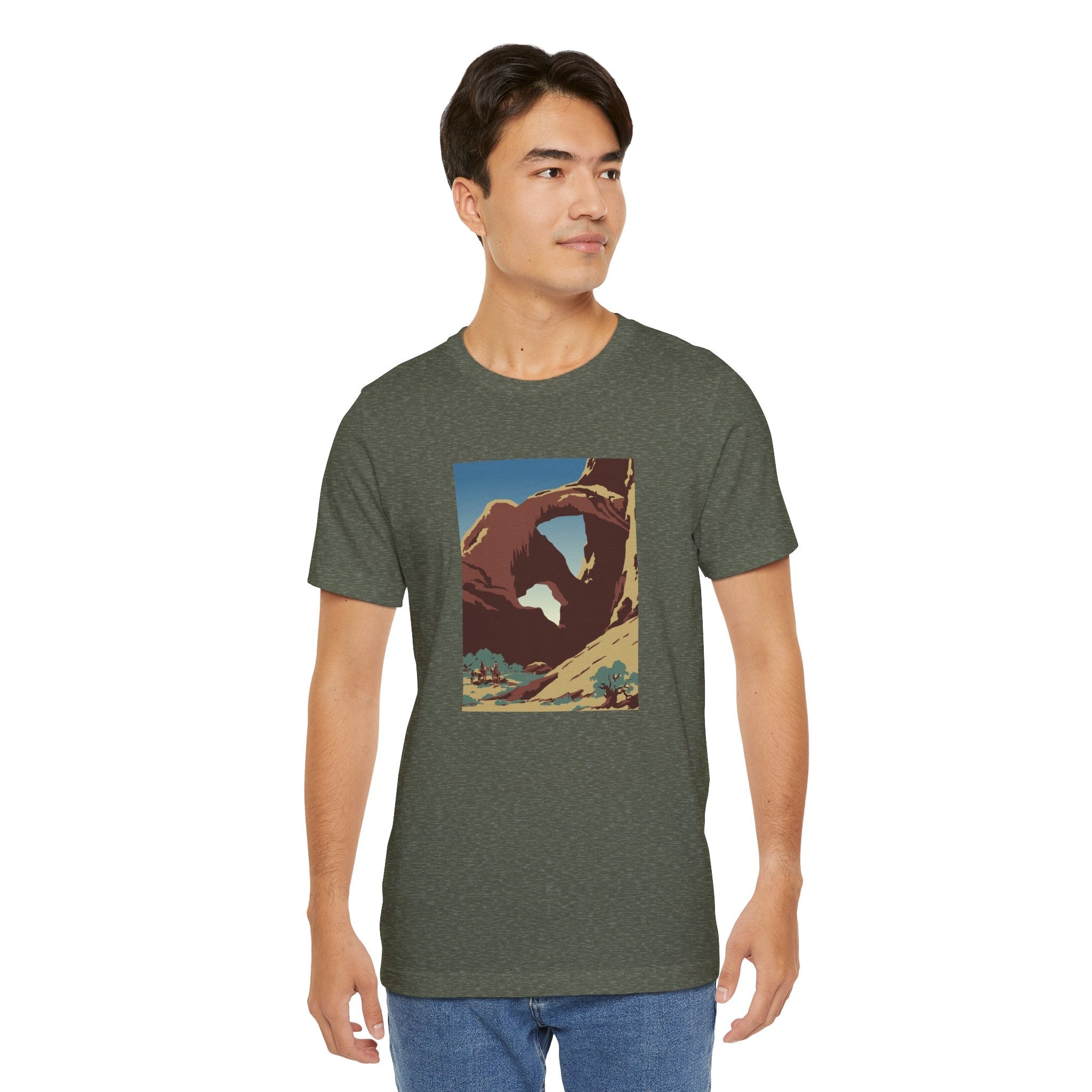 POP Culture Classics Arches Unisex Jersey Short Sleeve T-Shirt - POPvault