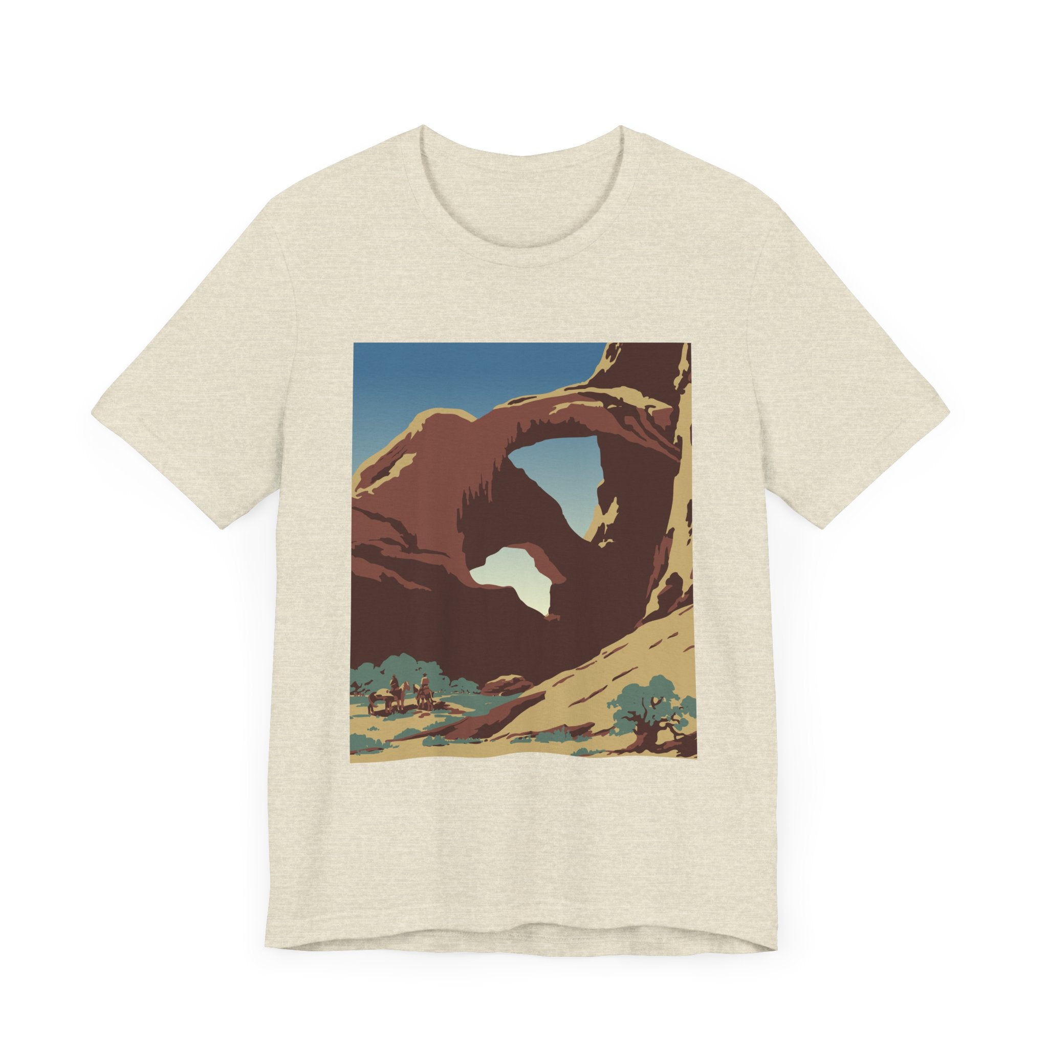 POP Culture Classics Arches Unisex Jersey Short Sleeve T-Shirt - POPvault