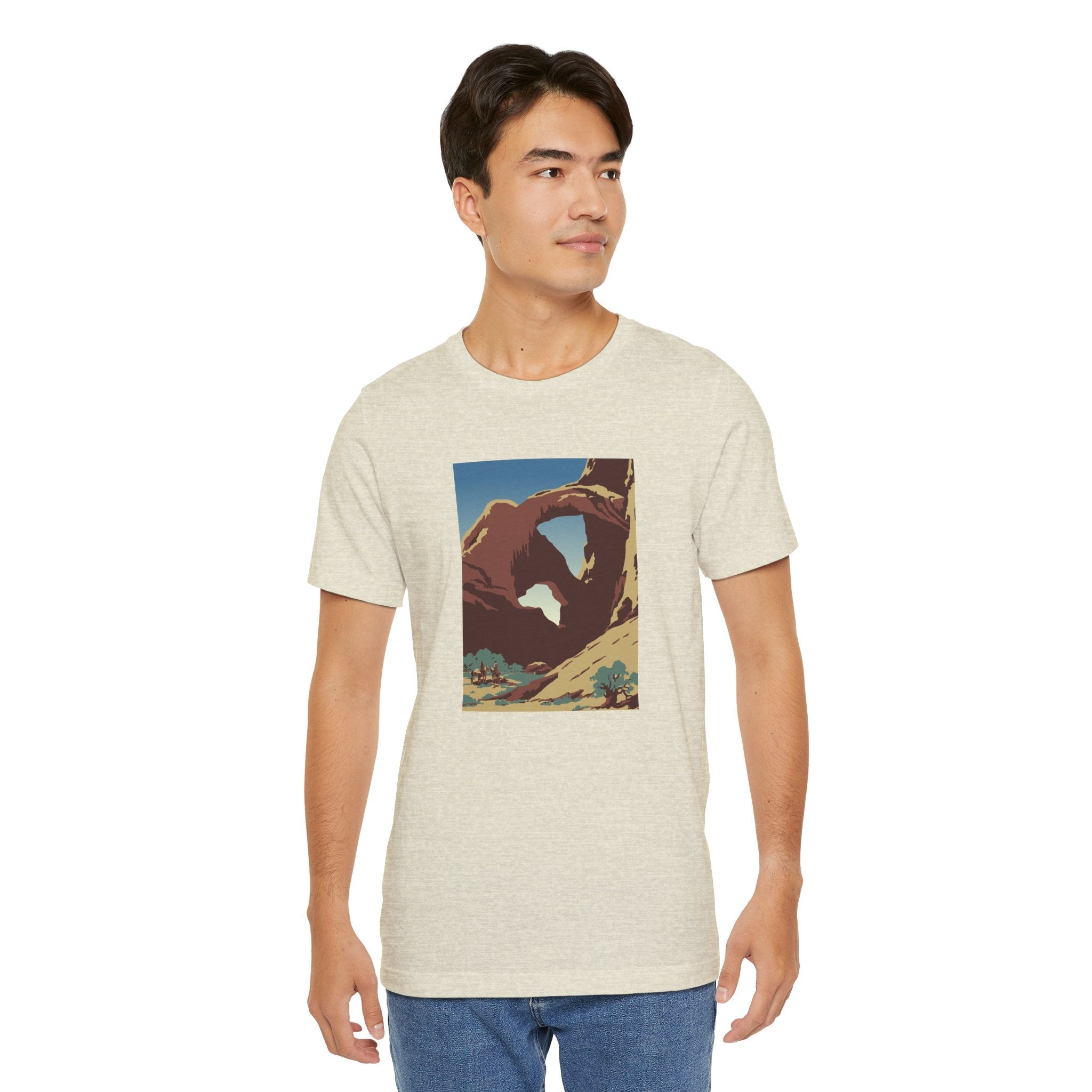 POP Culture Classics Arches Unisex Jersey Short Sleeve T-Shirt - POPvault