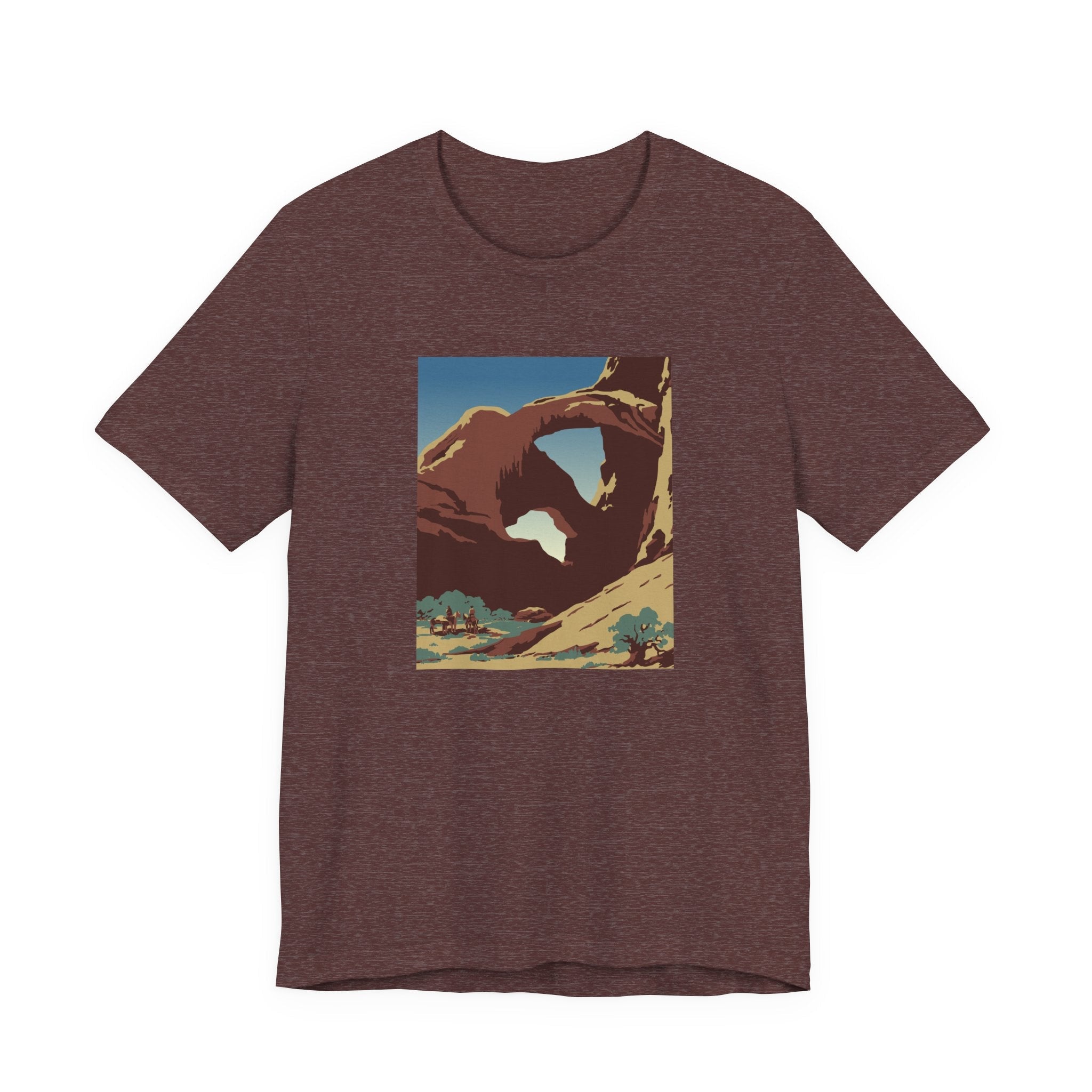 POP Culture Classics Arches Unisex Jersey Short Sleeve T-Shirt - POPvault