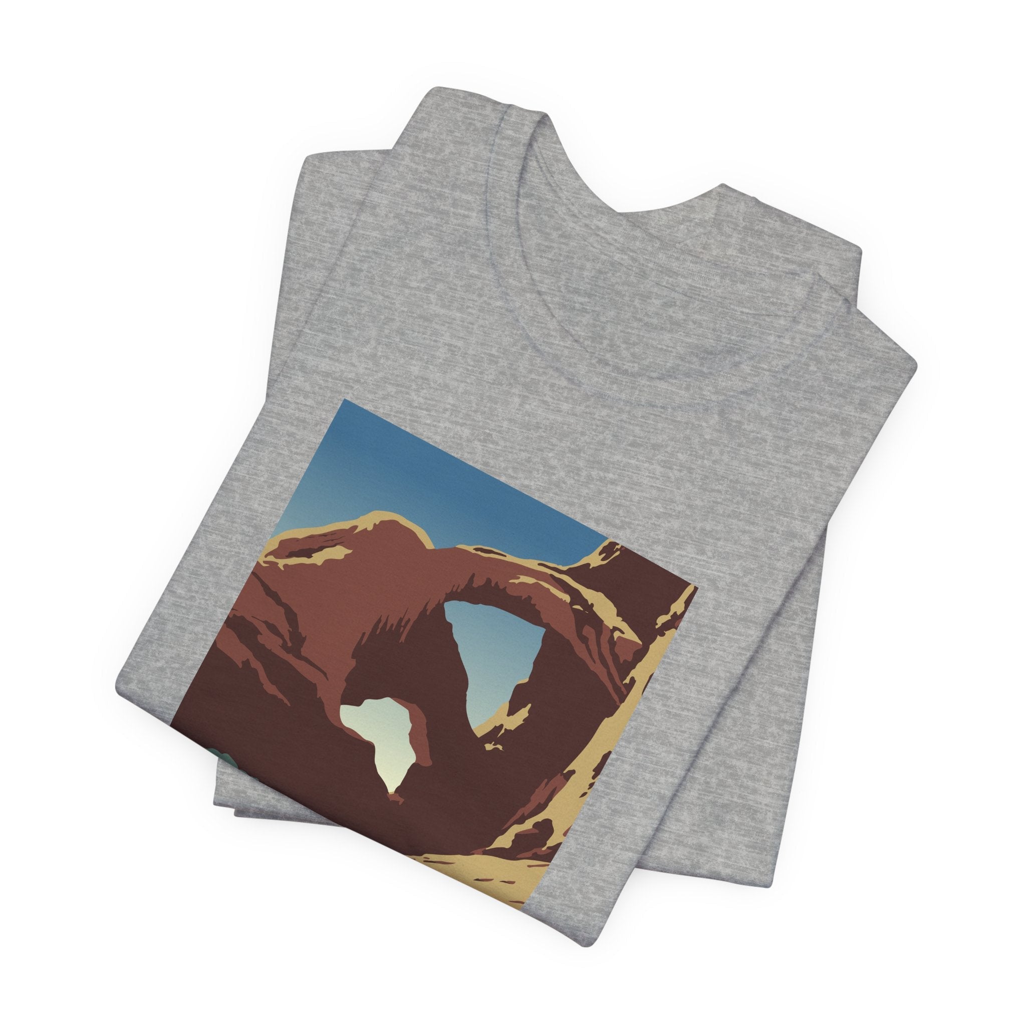 POP Culture Classics Arches Unisex Jersey Short Sleeve T-Shirt - POPvault