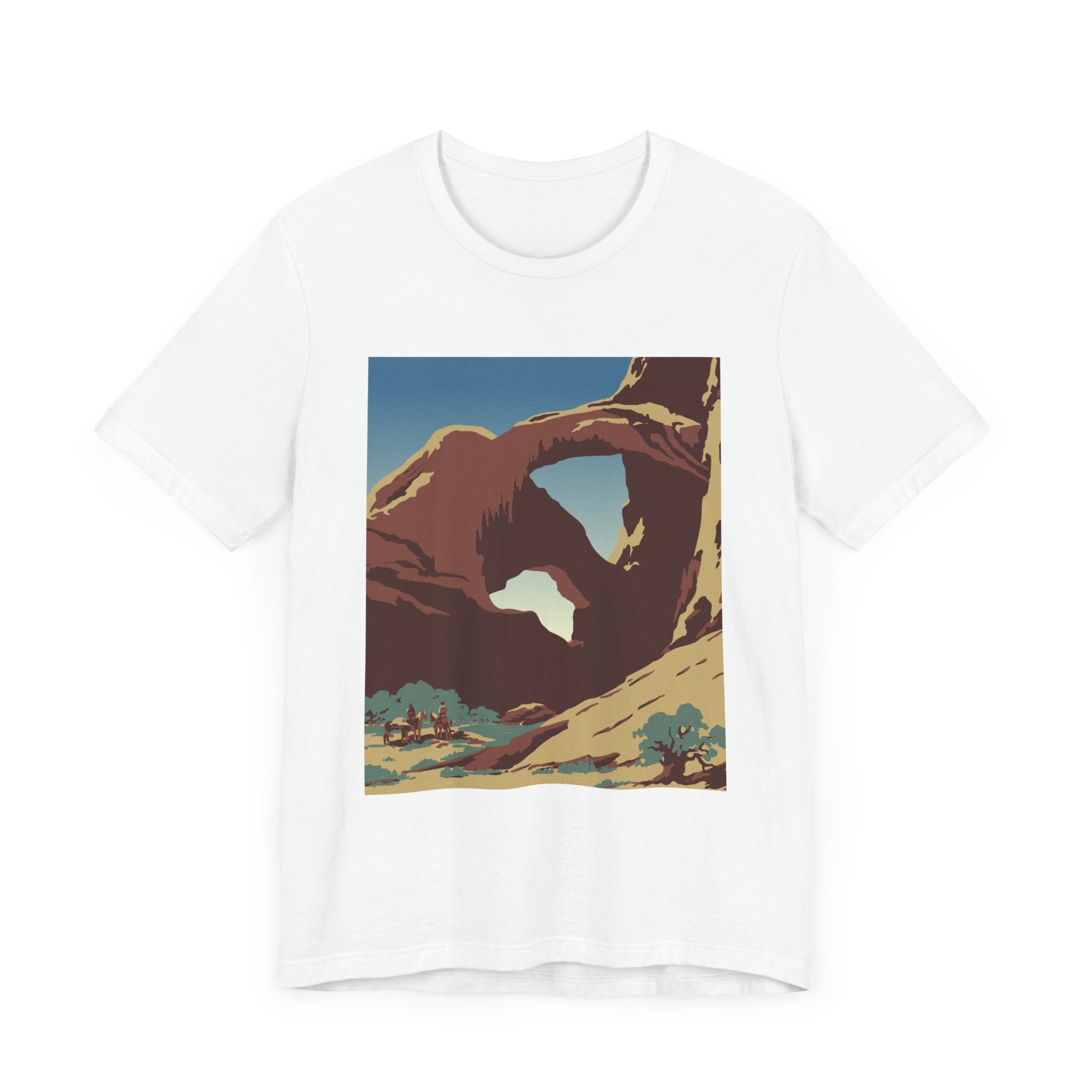 POP Culture Classics Arches Unisex Jersey Short Sleeve T-Shirt - POPvault