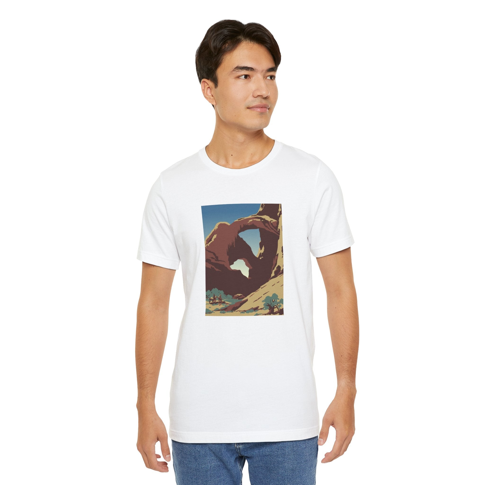 POP Culture Classics Arches Unisex Jersey Short Sleeve T-Shirt - POPvault